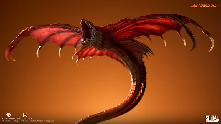 Spiral Studio - Godzilla Series HoF Series Warbat (Licensed) Statue(GK)