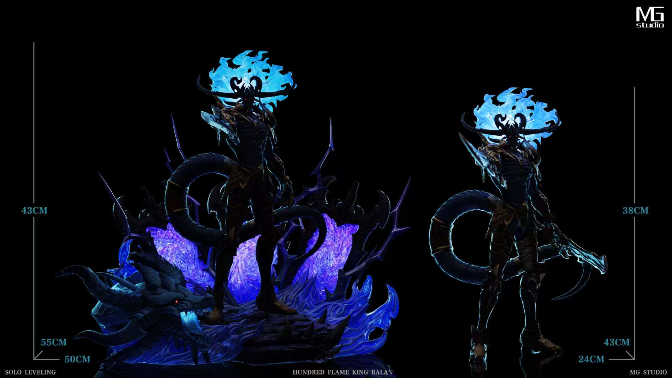 MG Studio  Baran Monarch of Flames Solo Leveling