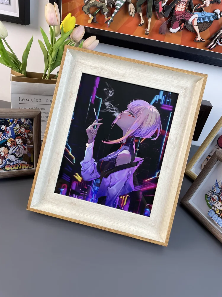 MOMO Studio - CYBERPUNK EDGERUNNERS - Decorative Painting of Lucy Scene Painting