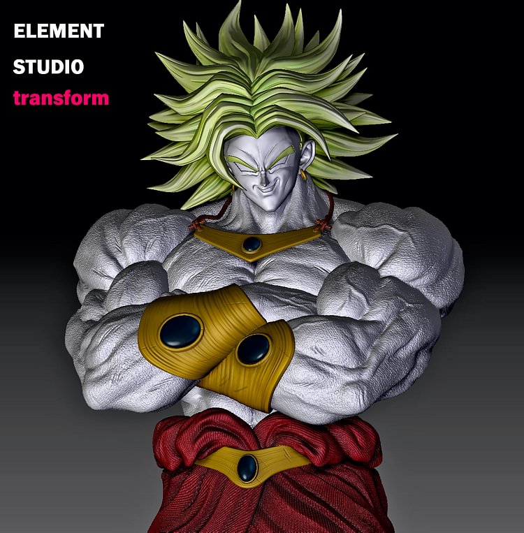 ELEMENT Studio - Dragon Ball Hold chest Broly 1/6 Statue(GK)