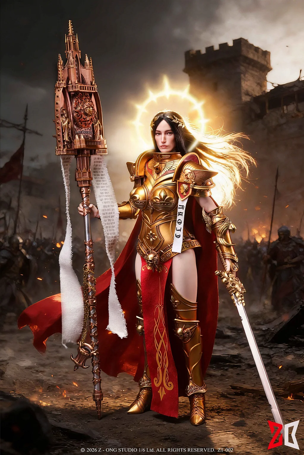 Z-ONE STUDIO- Alloy Imperial Empress - Standard-Bearer Isabella-Action figure