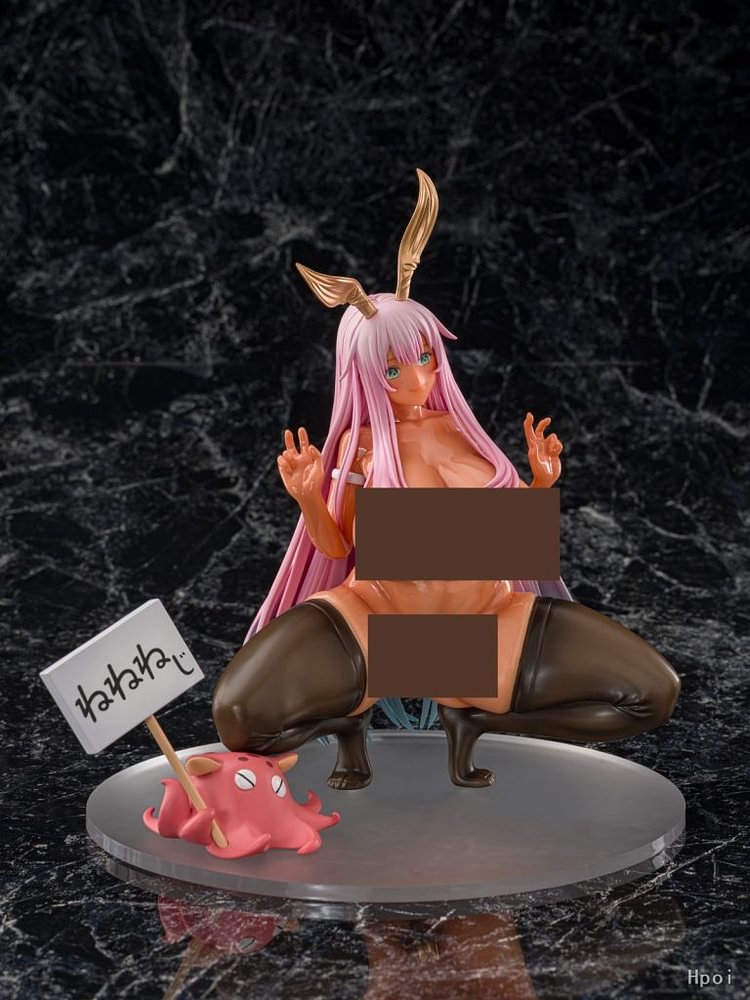 DAIKI KougYou - Pink kami chan Black gal ver (Licensed) Statue(GK) (Adult 18+)-Statue Master