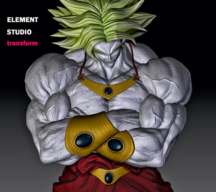 ELEMENT Studio - Dragon Ball Hold chest Broly 1/6 Statue(GK)