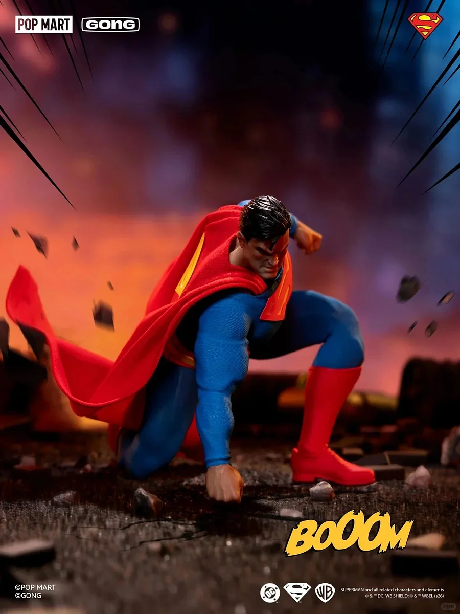 Gong Studio  DC Hush Superman Action Figure Licensed 