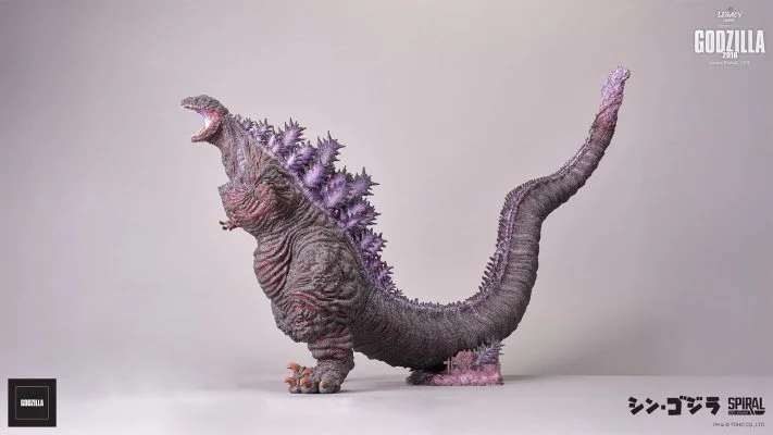 Spiral Studio - Godzilla Legacy Series Godzilla 2016 TLSTK-GZ006 &  TLSTK-GZ005  (Licensed) Statue(GK)-Statue Master