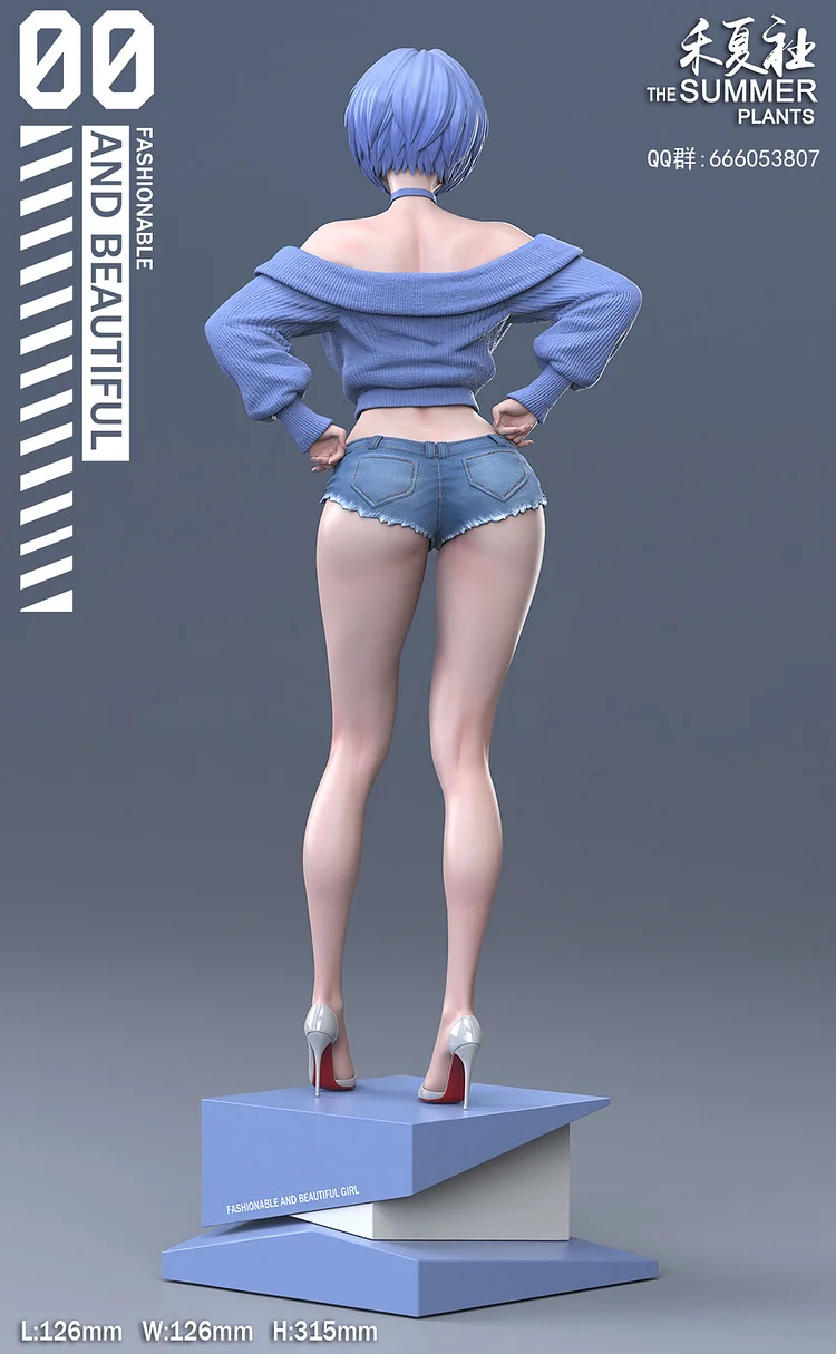 The Summer Plans Studio - Ayanami Rei  1/6 Statue(GK) (Adult 18+)-Statue Master