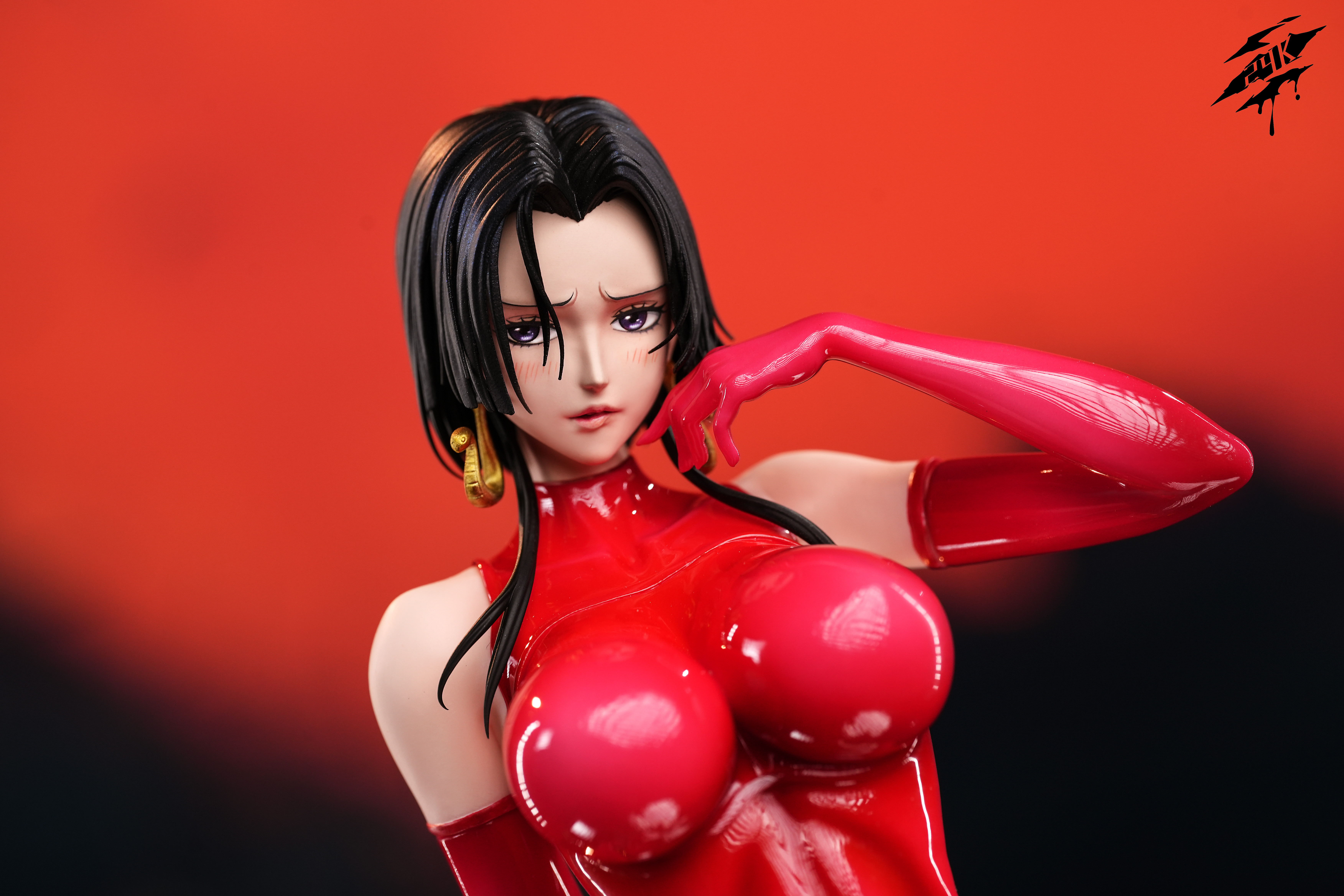 24K Studio - One Piece Latex Suit Series #1 Boa Hancock Statue(GK)
