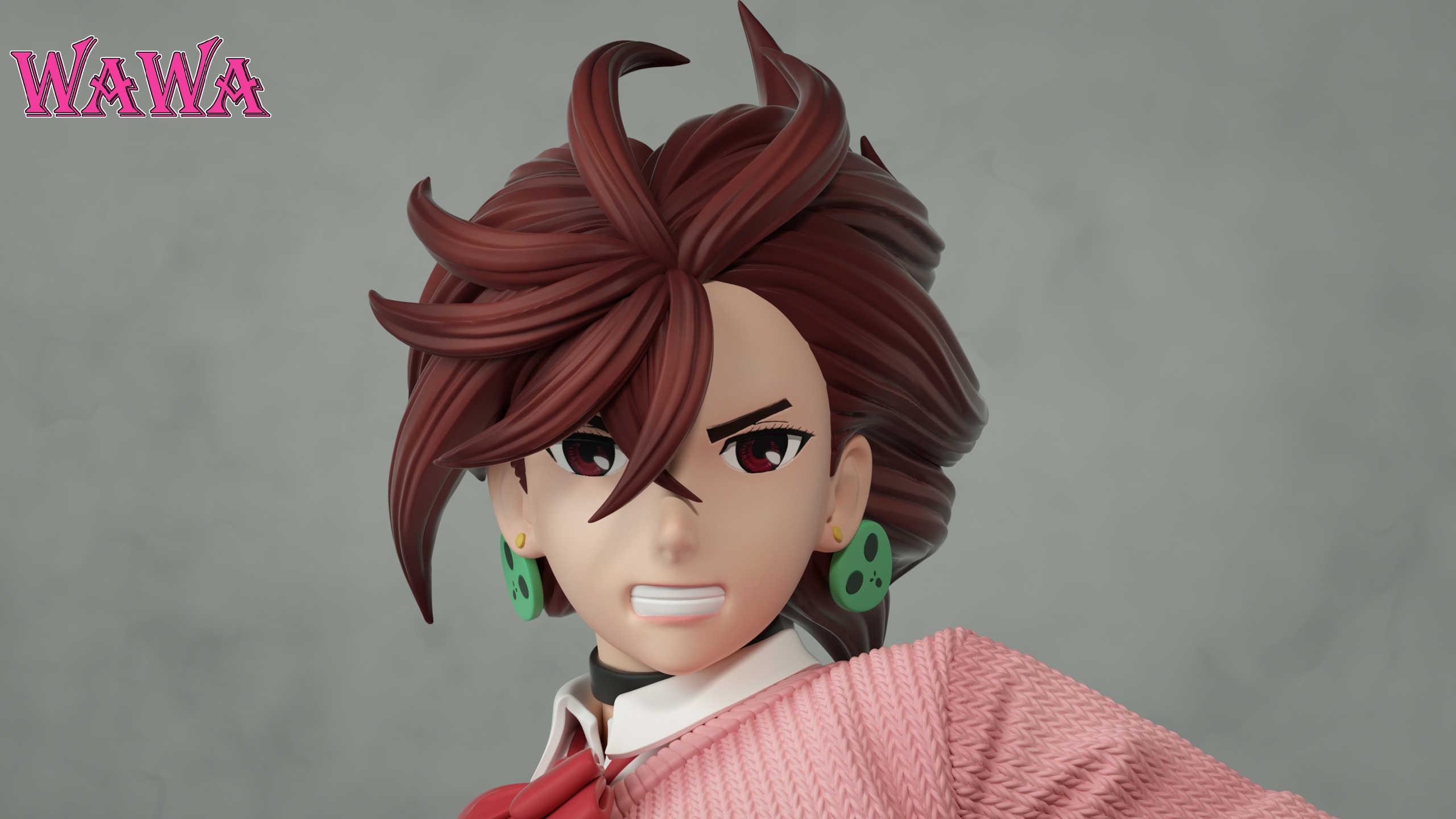 Wawa Studio - Dandadan Supernatural Armed Momo Ayase 1/6 Statue(GK)