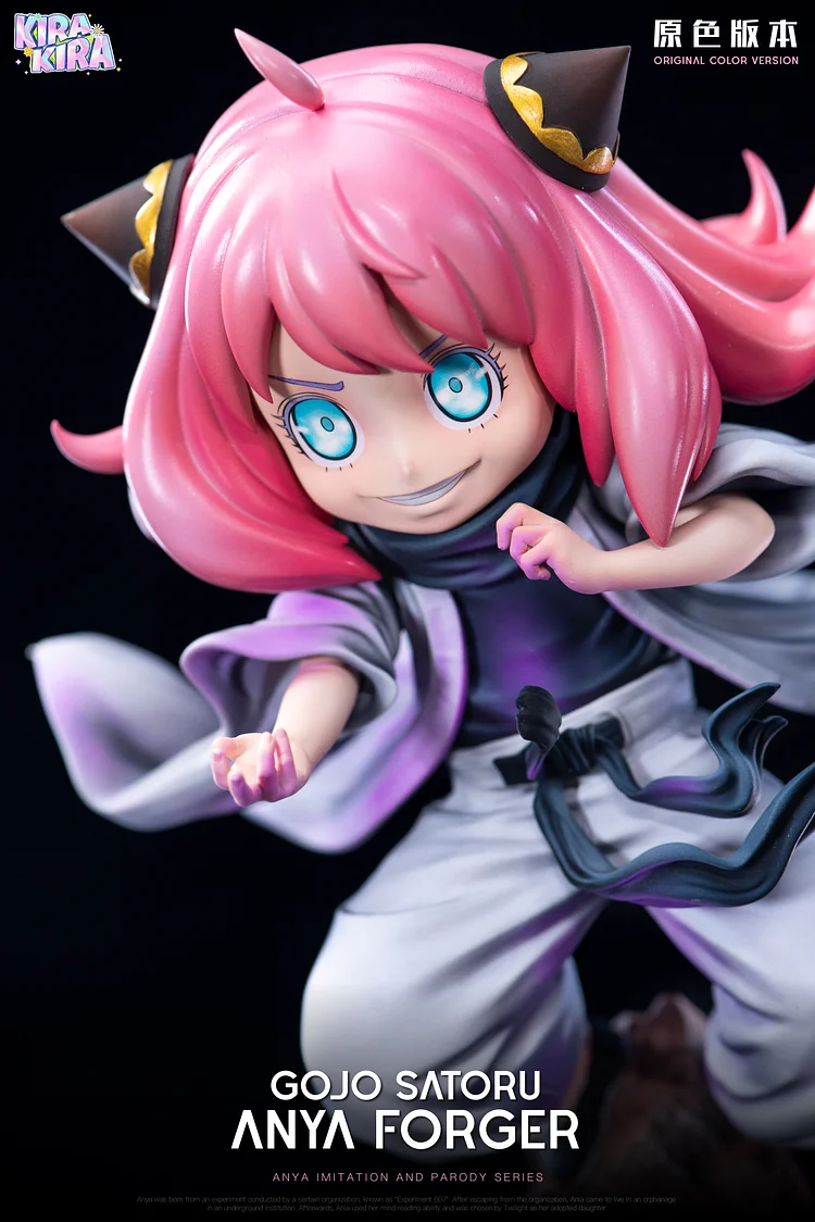 KiraKira Studio - Spy x Family Anya cos Satoru Gojo Statue(GK)
