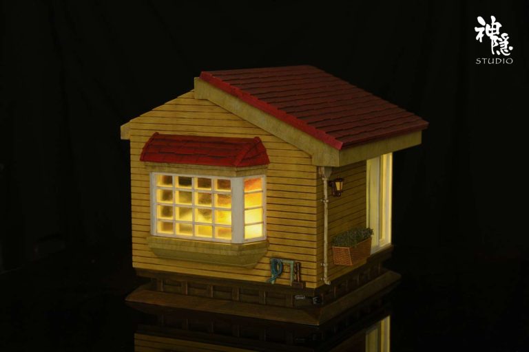 Shen Yin Studio - Ponyo on the Cliff Food Series Three Minutes of Happiness Statue(GK)