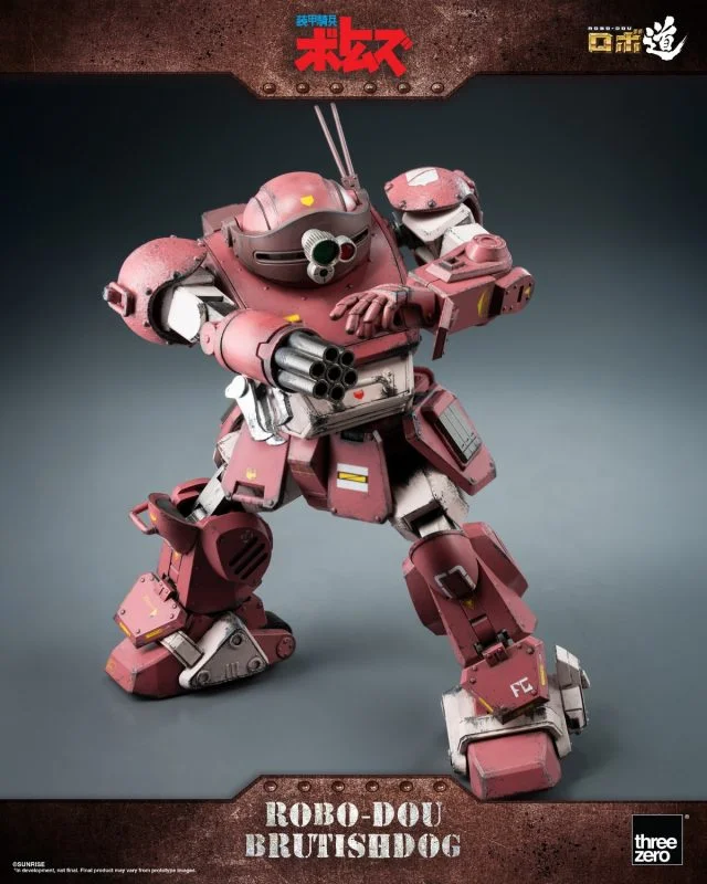 Threezero - Armored Trooper VOTOMS ROBO-DOU Brutishdog 3Z08900W0 (Licensed) Action Figure