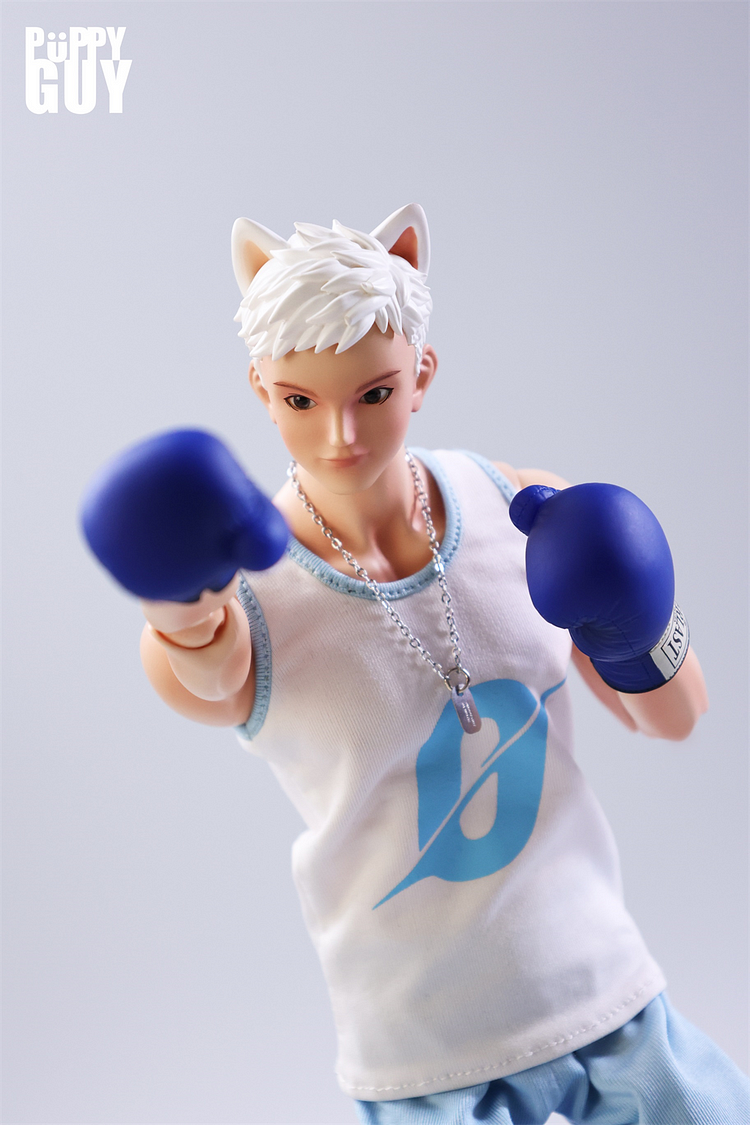 WeArtDoing - Original BJD PUPPY GUY-WHITE (Licensed) Action Figure