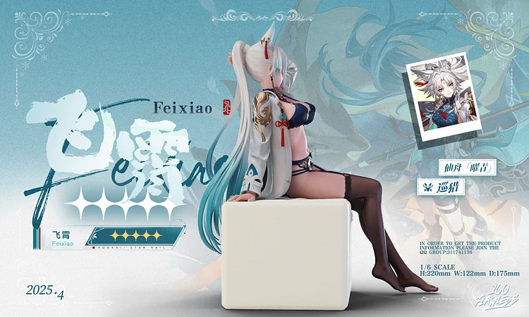 FlawLess Studio - Honkai: Star Rail  - Feixiao - 1/6 Scale Resin Statue(GK)