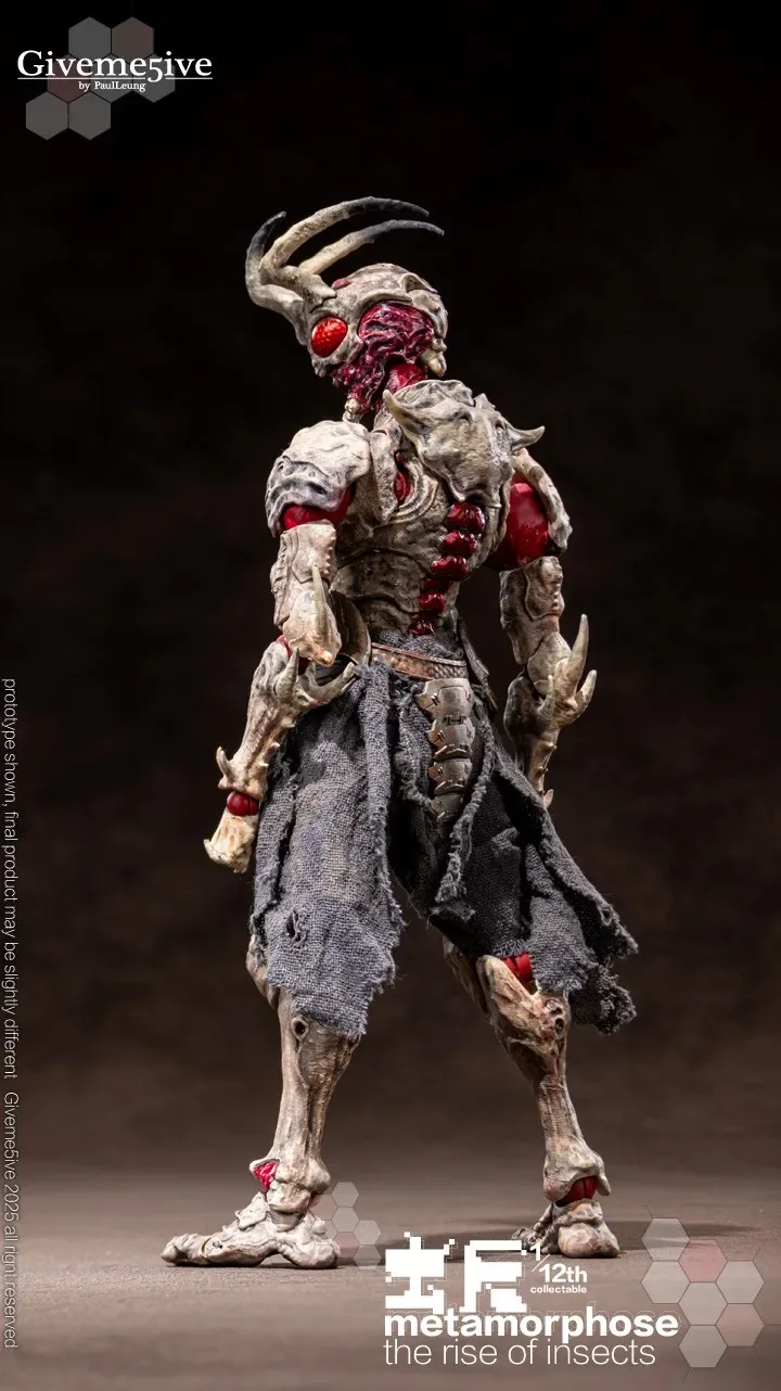 Giveme5five - Original Design Official - Movable Metamorphose Airoki 1/12 Scale  Statue(GK)-Statue Master