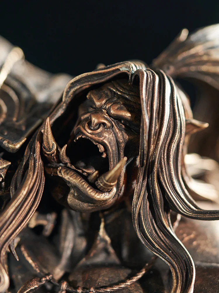 BLIZZARD ENTERTAINMENT - World of Warcraft Grommash Hellscream Bronze Edition Statue BLZ006 (Licensed) Statue(GK)
