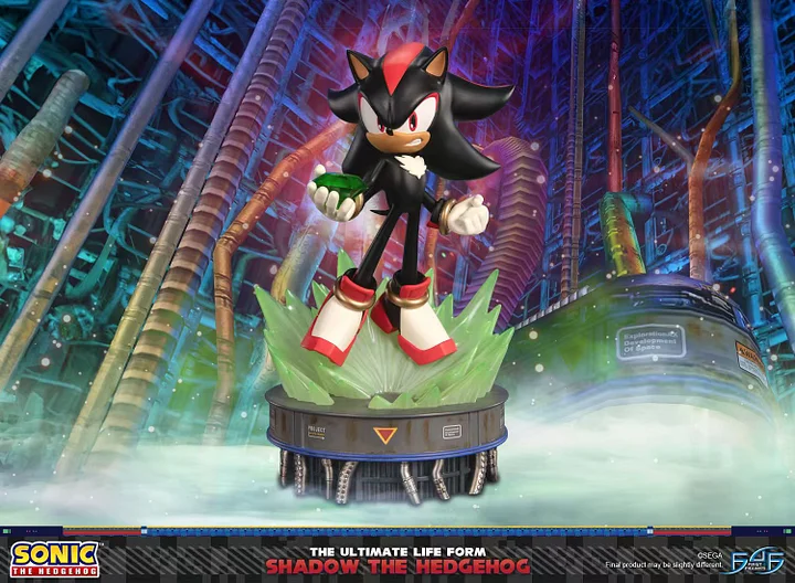 First 4 Figures - Sonic The Hedgehog - The Ultimate Life Form: Shadow the Hedgehog X Super Shadow (Licensed) Statue 