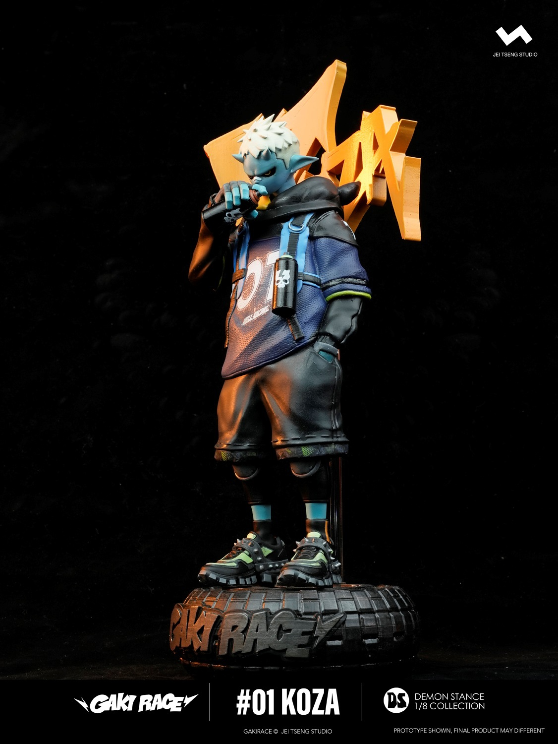 JEI TSENG Studio - GAKi RACE DSC Statue Series #01 KOZA (Licensed) Statue(GK)
