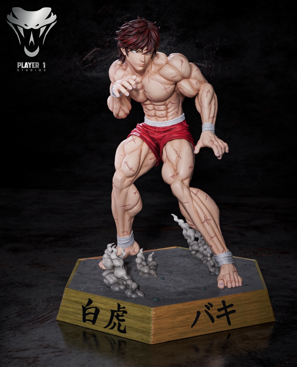 Player 1 Studio - Baki the Grappler Baki THE CHAMPION Baki Hanma