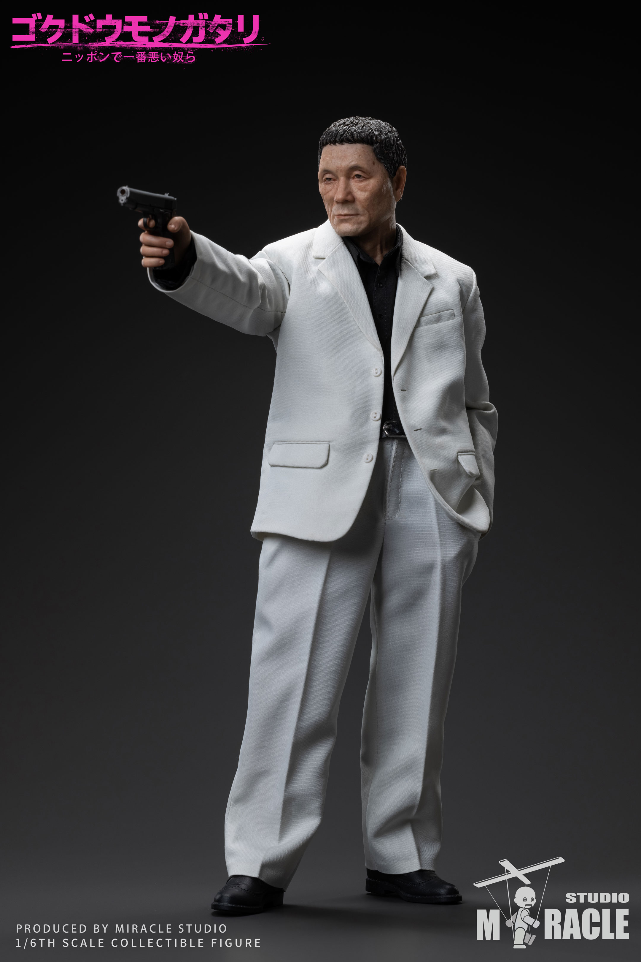 Miracle Studio - Original Yakuza Stories TAROU group leader action figure (Licensed) MS001 1/6 Action Figure-Statue Master