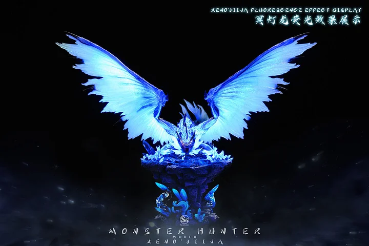 S6 Studio - Monster Hunter Xeno'jiiva with LED Statue 