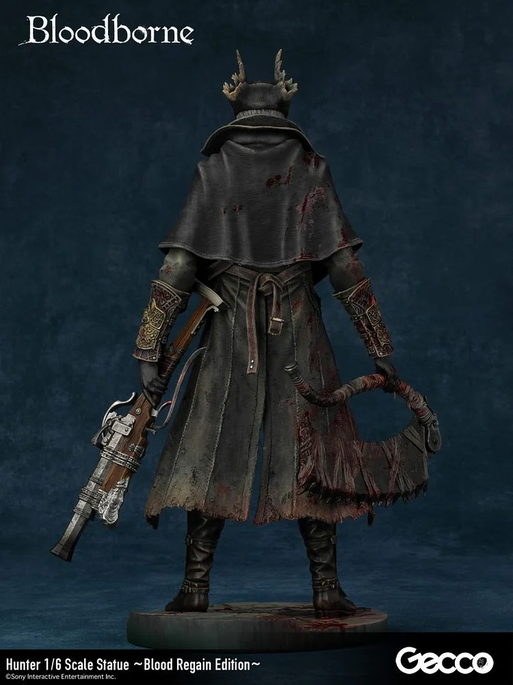 Gecco - Bloodborne Hunter 1/6 Scale Statue Blood Regain Edition 46736GC (Licensed) Statue(GK)