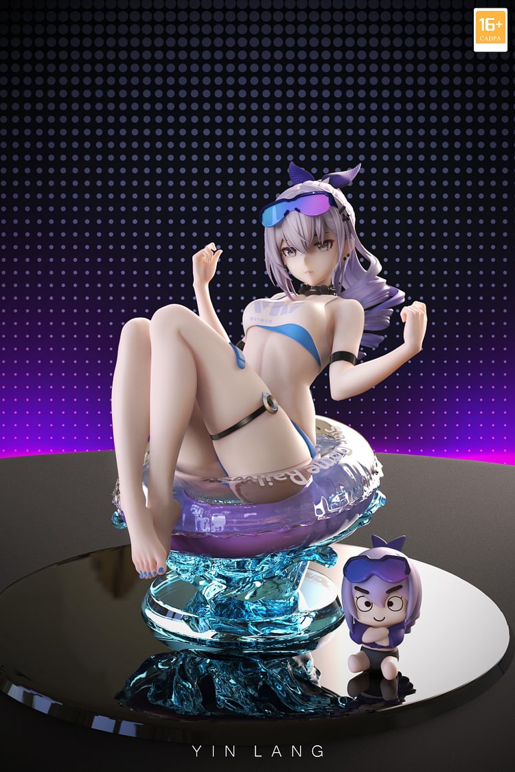 LoveHolic x ALT STUDIO - Honkai: Star Rail - Silver Wolf 1/4 & 1/7 Statue(GK) (Adult 18+)