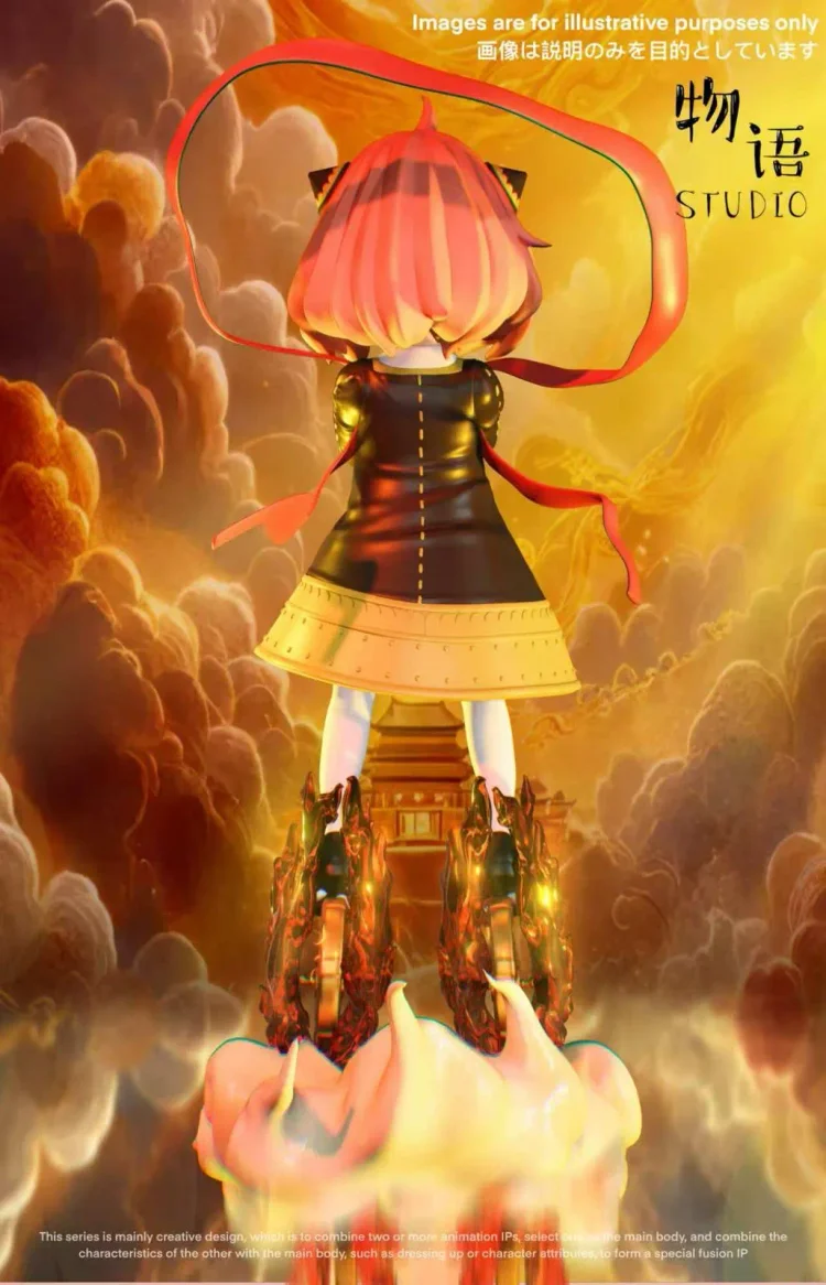 Wu Yu Studio - Spy x Family Anya Forger COS Nezha Statue(GK)