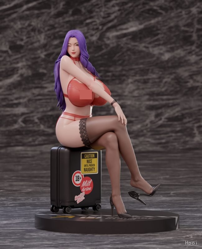 SODA Studio - Milf Airlines Dear Mother Clara Stewardess Uniform (Licensed) Statue(GK) (Adult 18+)