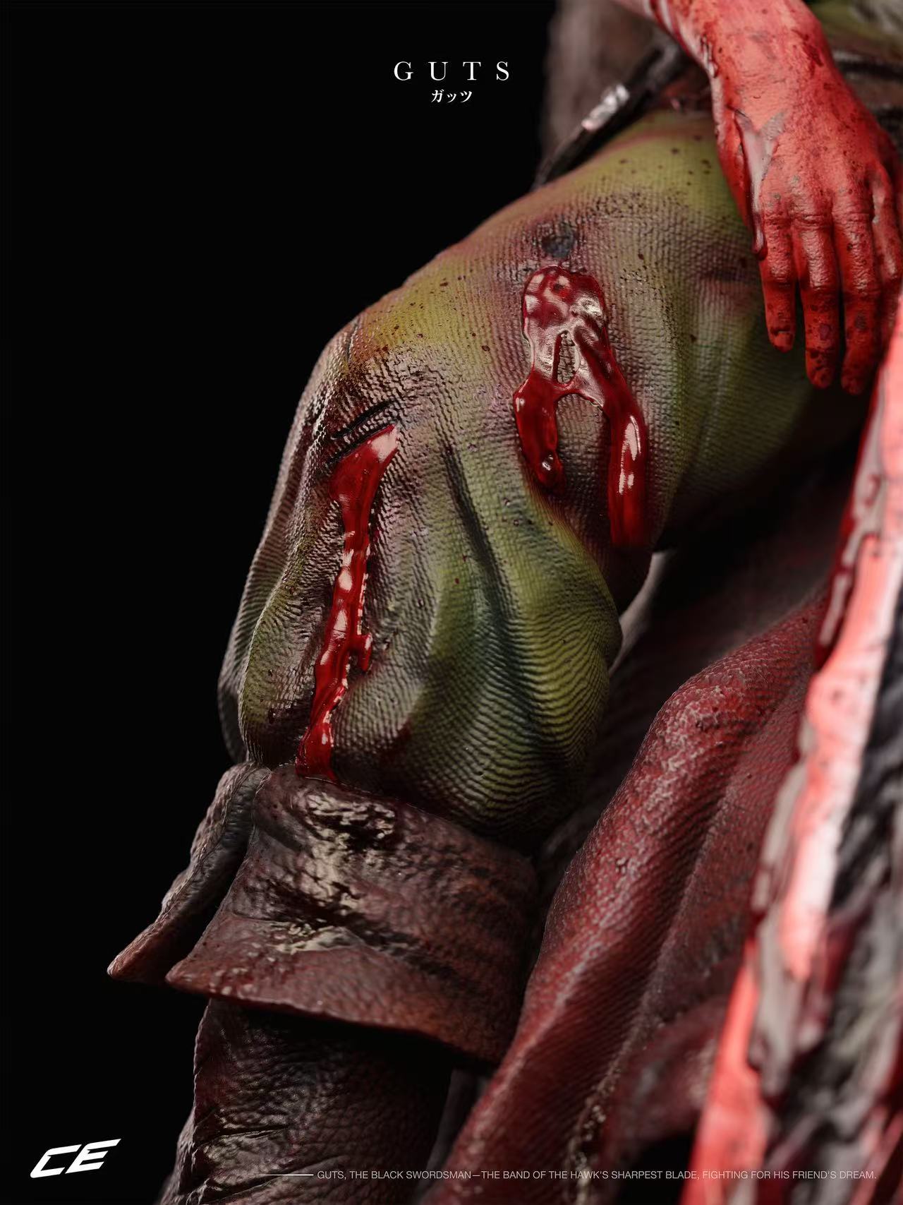 CE Studio Guts Leaning Against Tree Berserk Statue