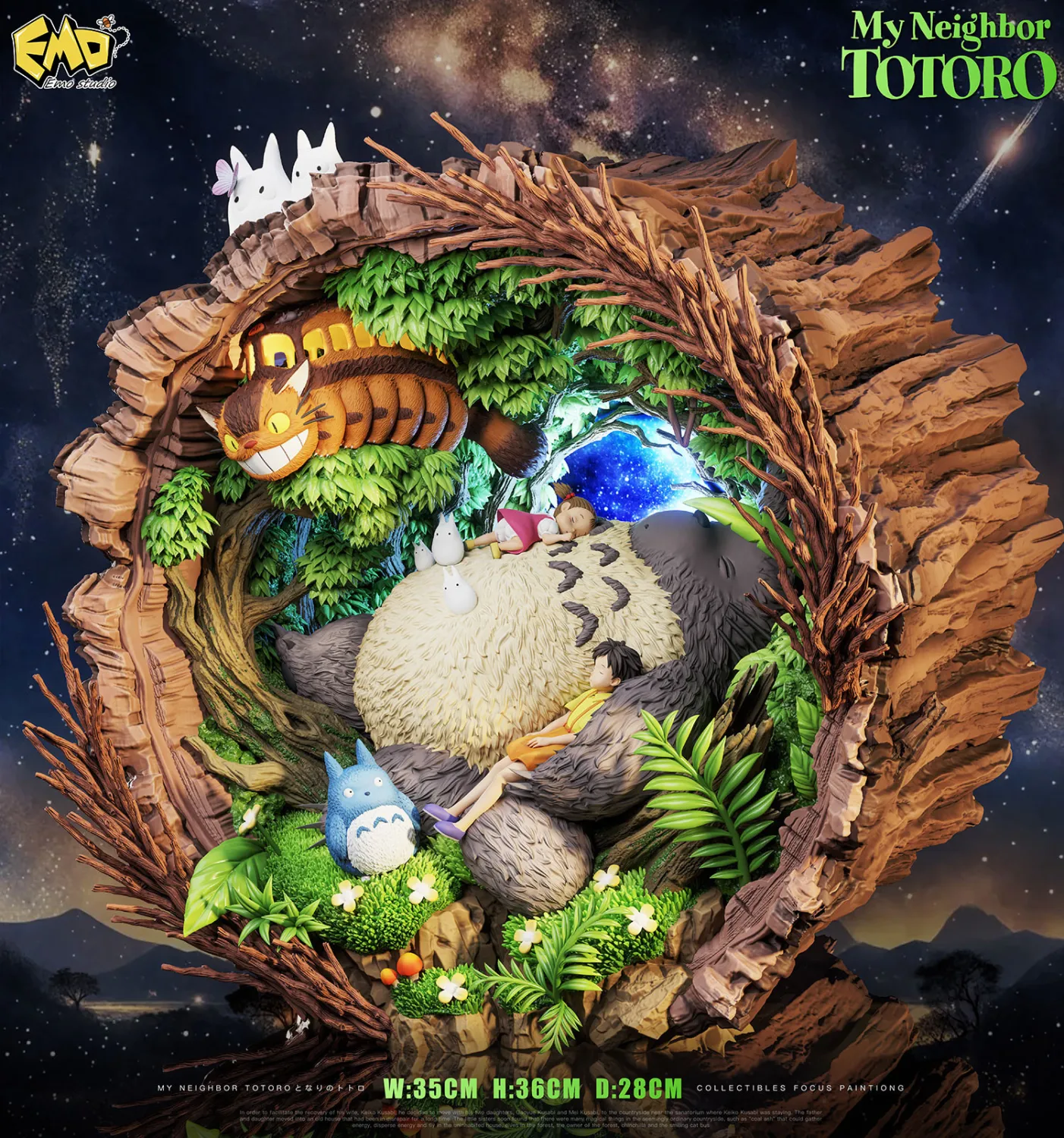 Emo Studio - My Neighbor Totoro A Midsummer Night's Dream Statue 