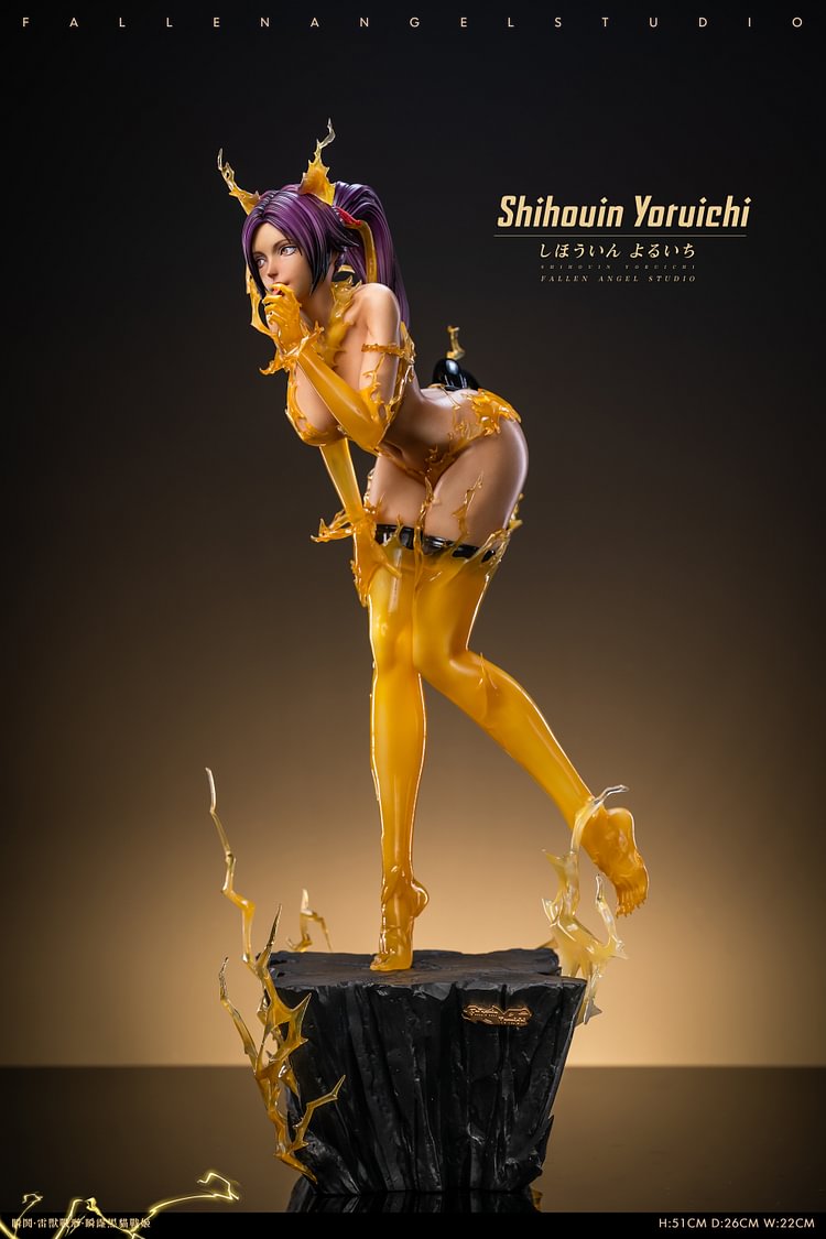 IN Stock Fallen Angel Studio - Bleach: Thousand-Year Blood War Shihouin Yoruichi 1/4 Statue(GK) (Adult 18+)