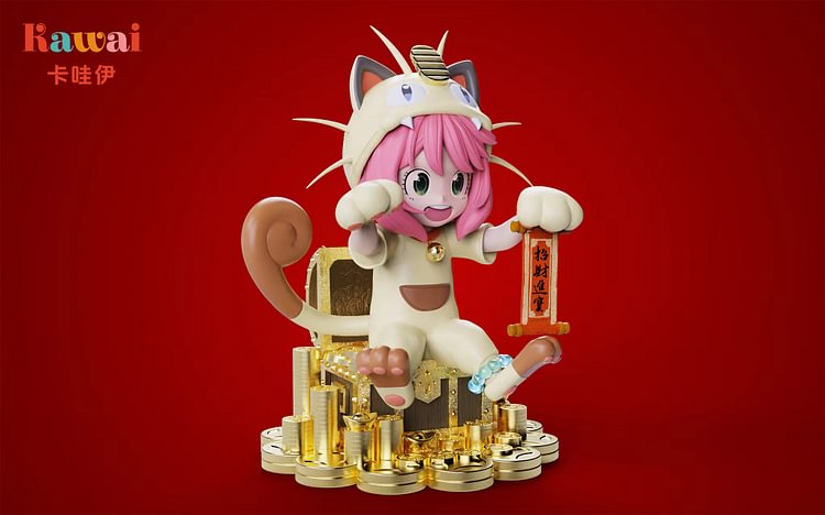 Kawai Studio - Spy x Family Meowth Anya Forger Statue(GK)