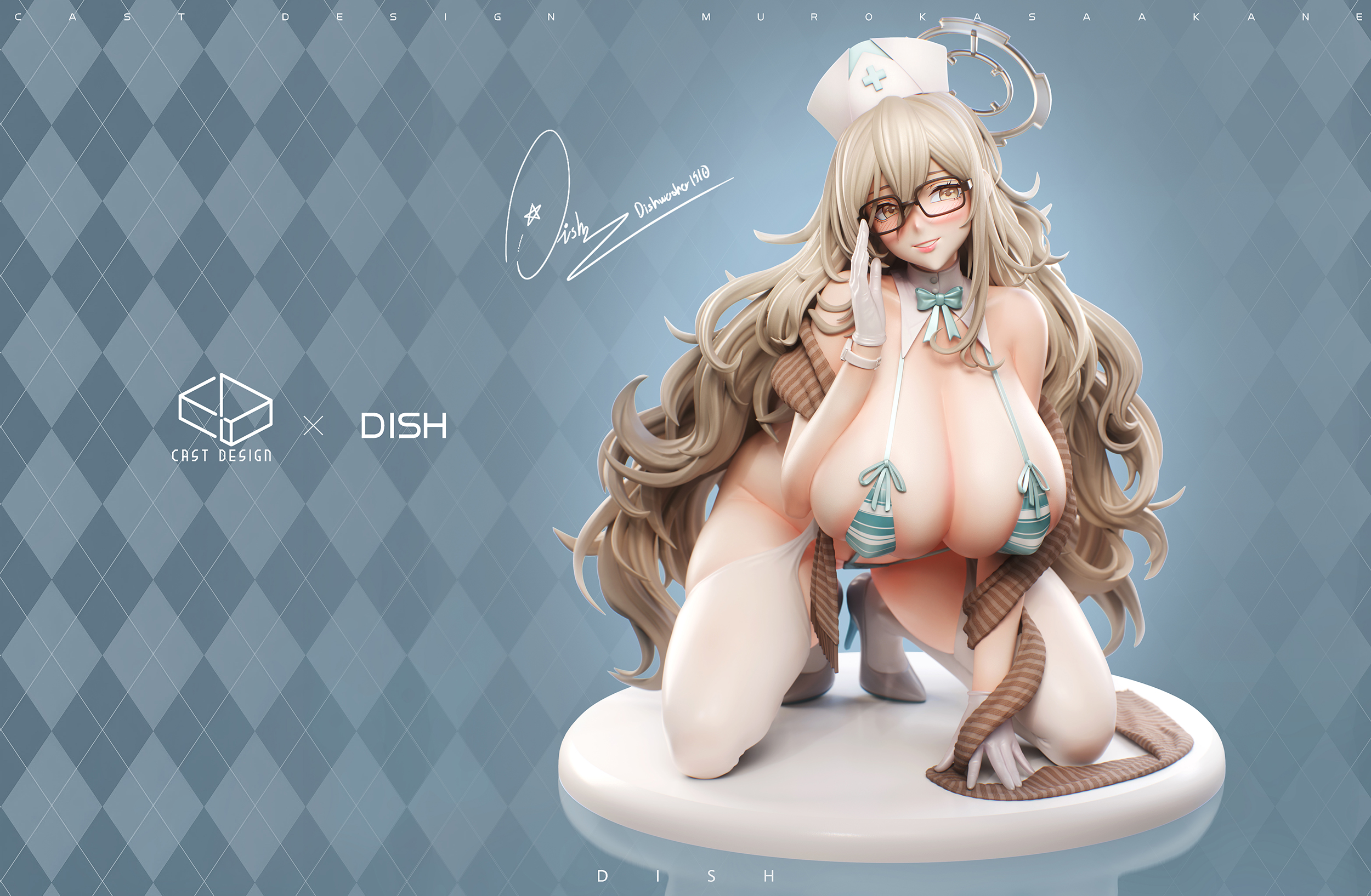 Cast Design Studio - Blue Archive No.2 Murokasa Akane 1/4 Statue(GK)