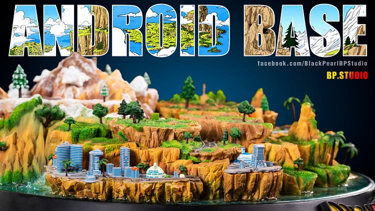 BP Studio - Dragon Ball DBZ Androids Saga Combination Base 1/6 Statue(GK)