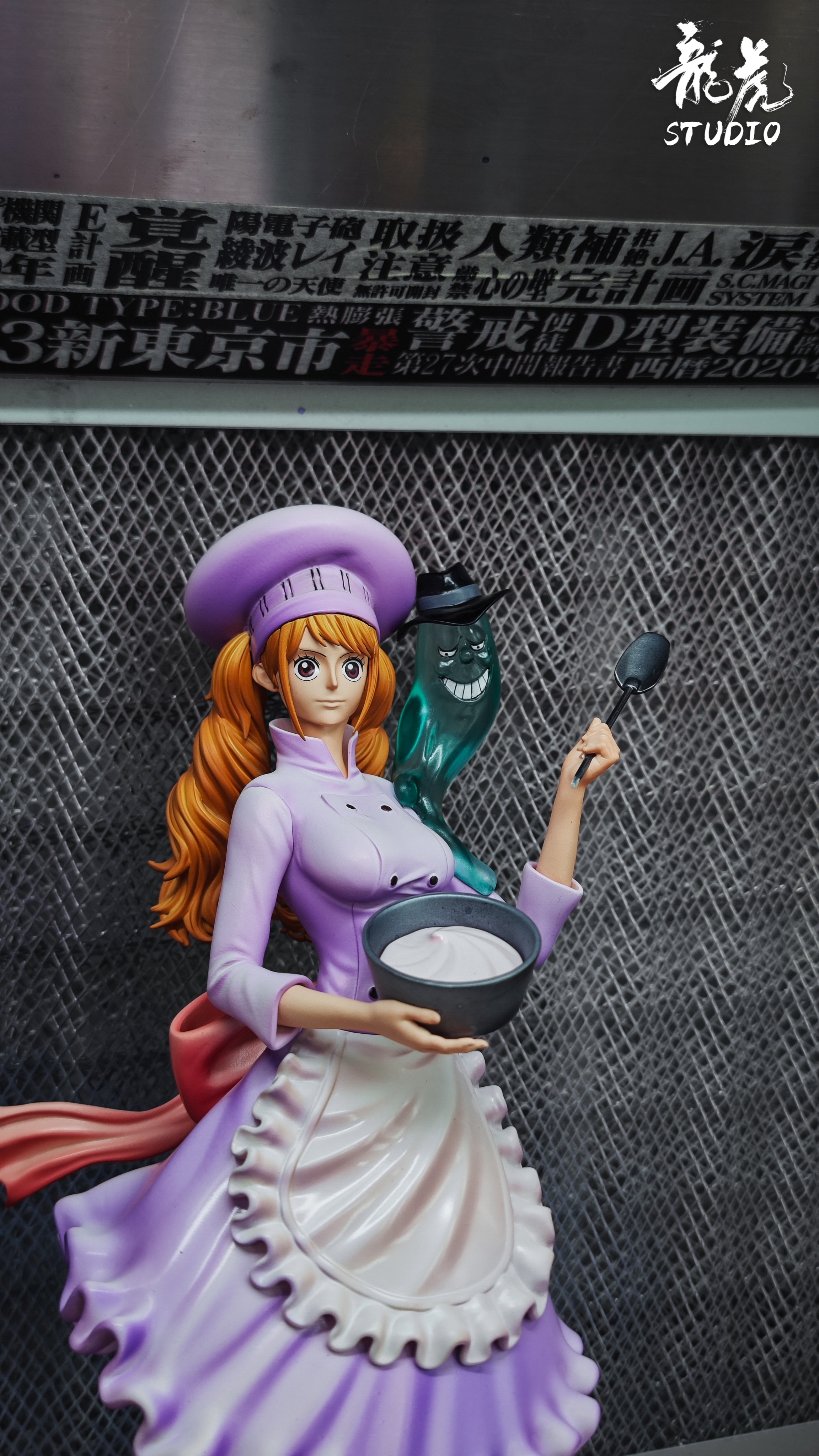Long Hu Studio - One Piece Big Mom Pirates Series 01 Charlotte Pudding Statue(GK)