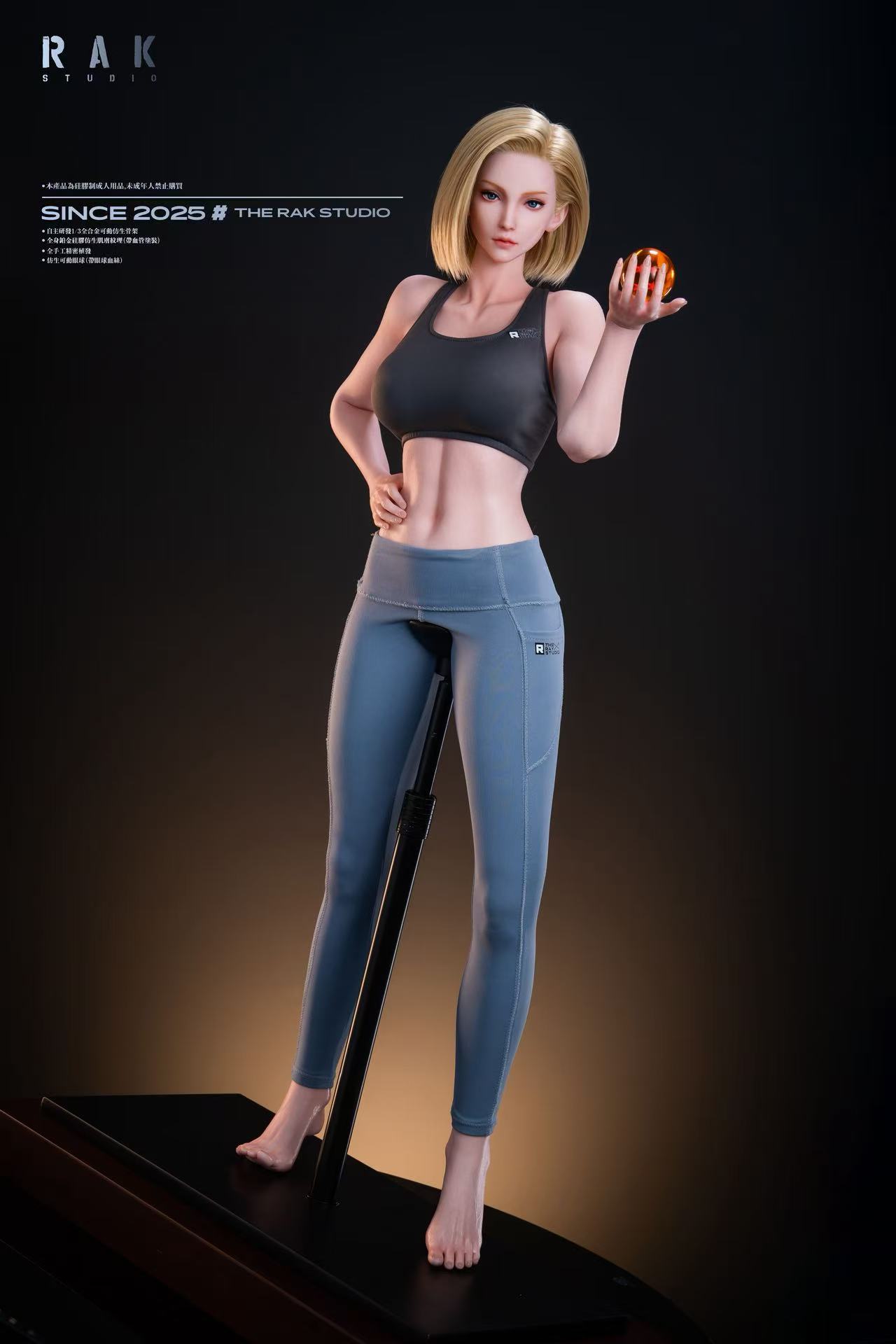 Rak Studio - Dragon Ball Cosplayer Ella Statue(GK)