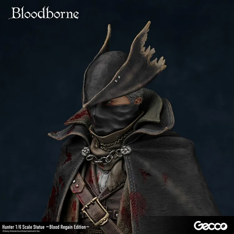Gecco - Bloodborne Hunter 1/6 Scale Statue Blood Regain Edition 46736GC (Licensed) Statue(GK)