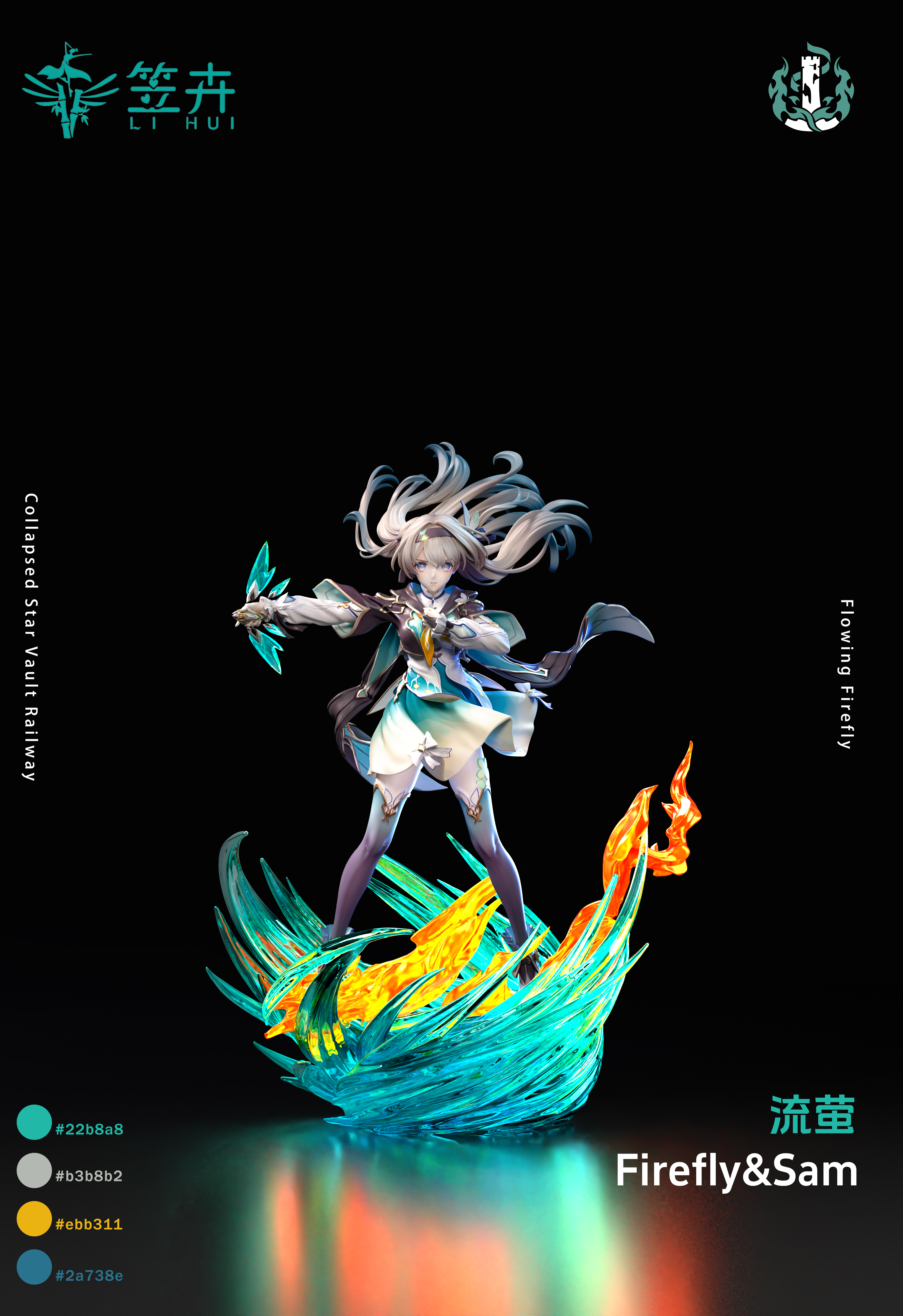 LI HUI Studio - Honkai: Star Rail Sam & Firefly 1/6 Statue(GK)