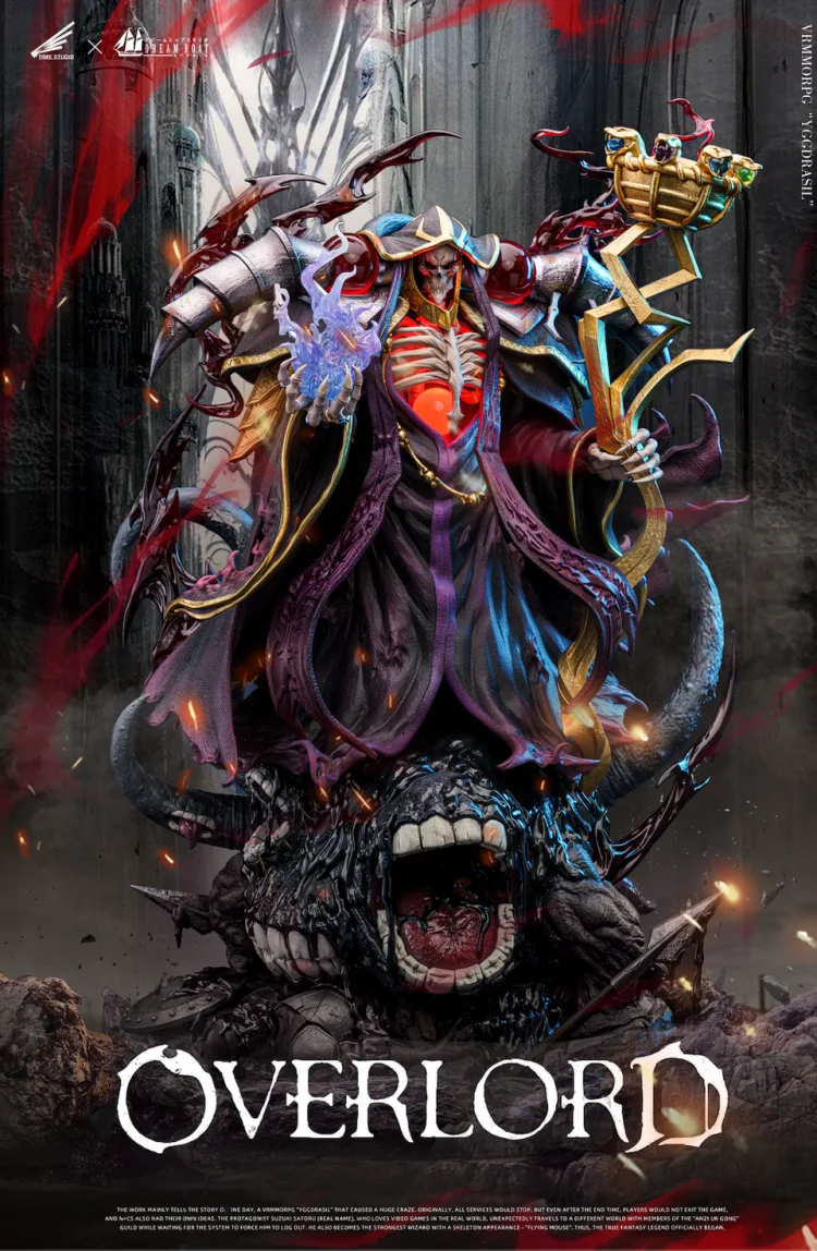 Dream Boat Studio & Time Studio - Over Lord Ainz Ooal Gown Statue(GK)