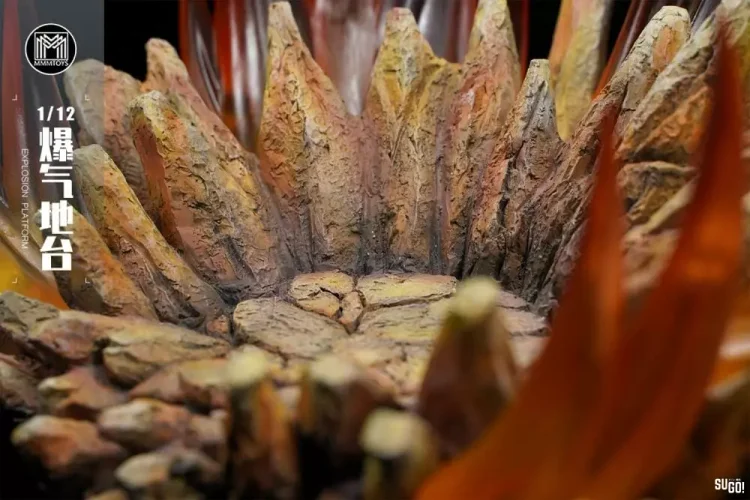 IN STOCK Mmmtoys Studio Explosion Platform Display Base 1/12 Scale Scene