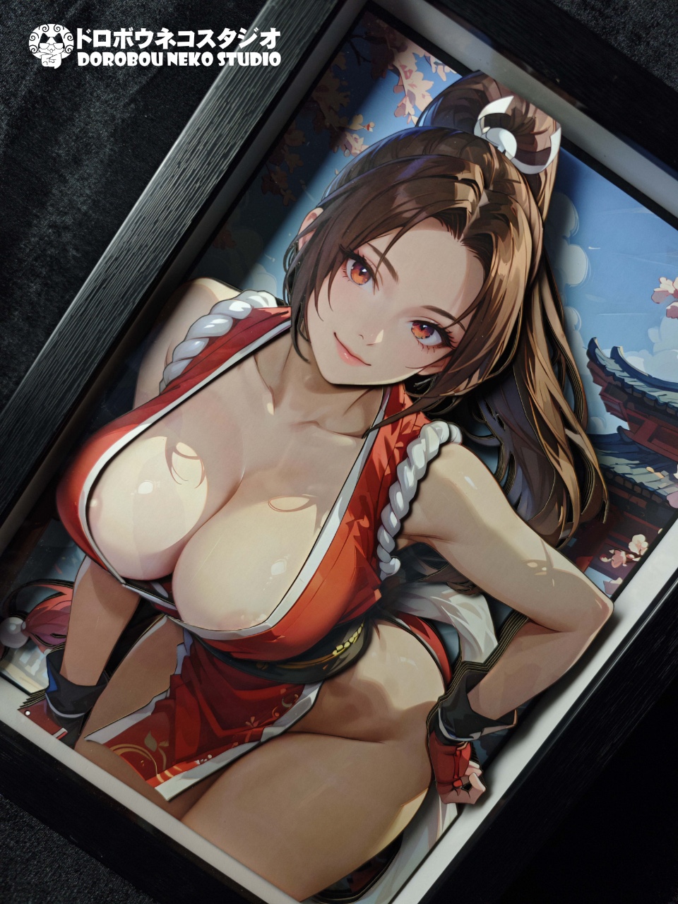 In stock-DSMG 110 Musashi 3D decorative painting pure handmade 3D painting (Adult 18+)