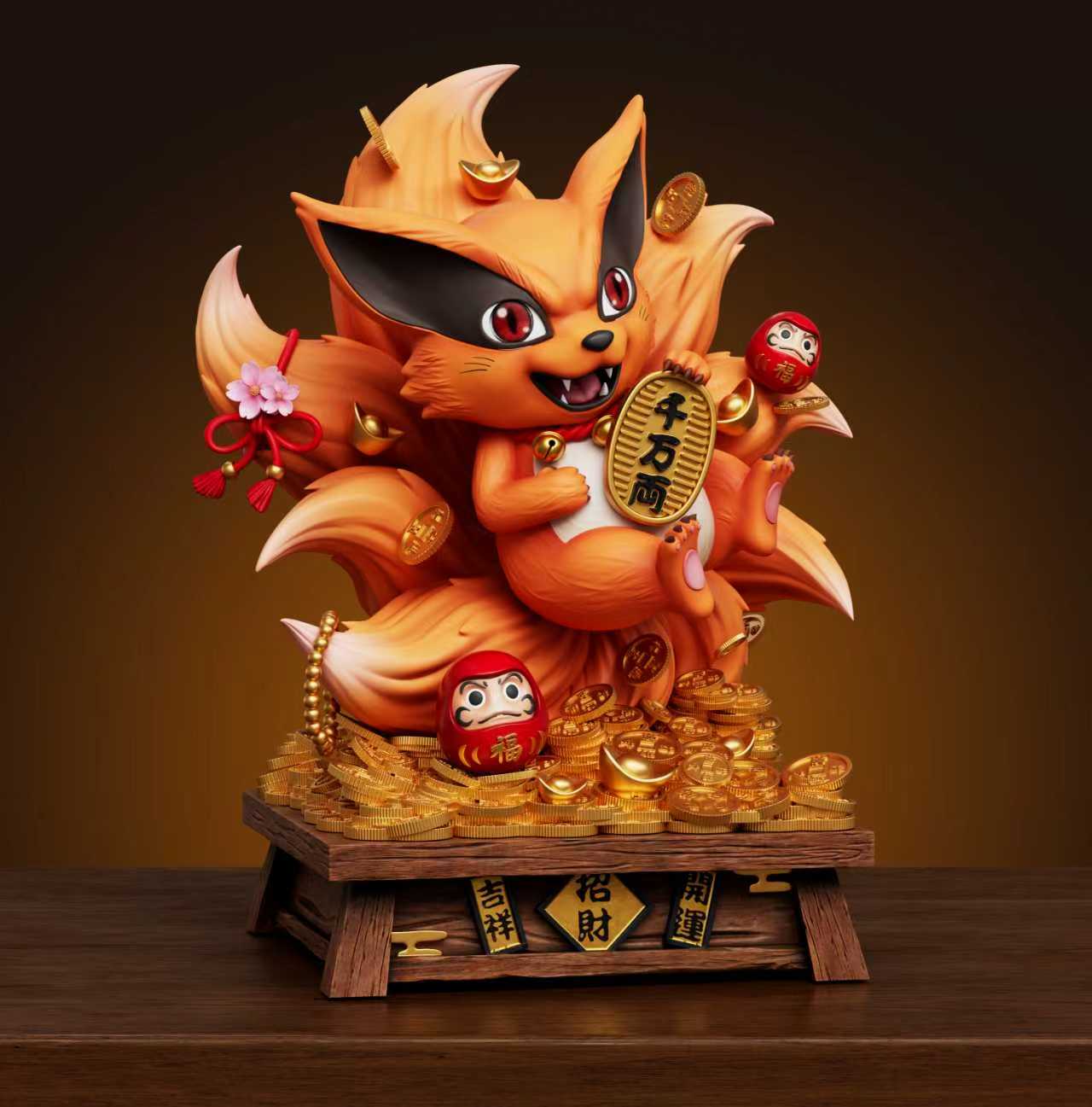 WAWA Studio Kurama Lucky Fortune Naruto