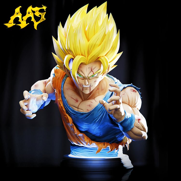 ArmyAnt Studio - Dragon Ball Vegeta Bust Goku Bust Statue(GK)