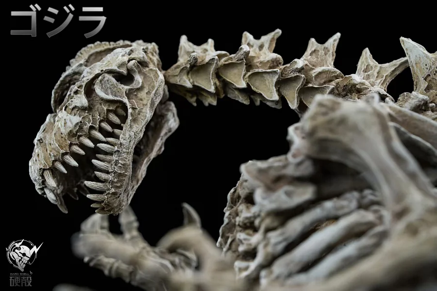 Hardcore Studio - Skeletal Fossil of Godzilla Statue 