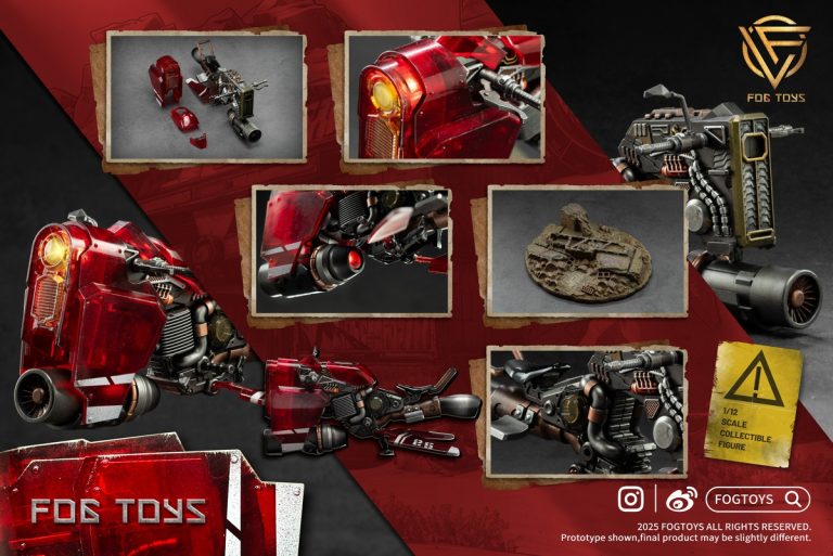 FOGTOYS - 1/12 Moveable Vehicle Falcon Translucent VER. 01FT (Licensed) Action Figure