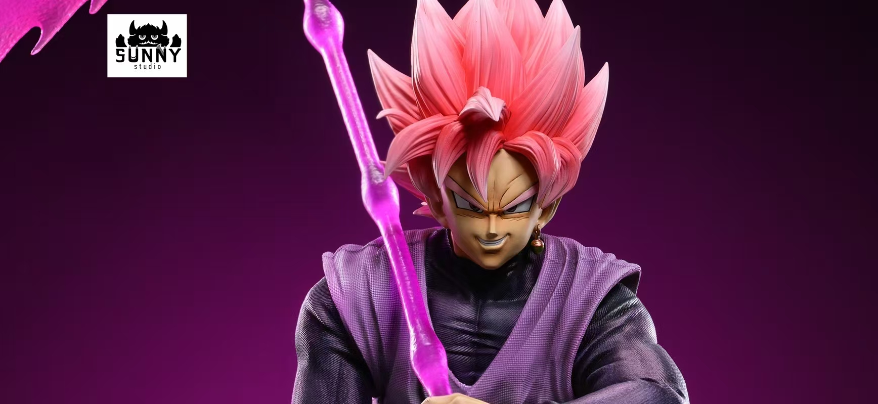 Sunny Studio - Dragon Ball practice sitting Super Saiyan Rosé Statue(GK)