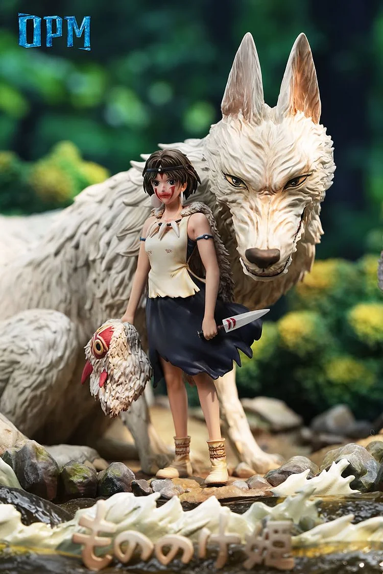 OPM Studio - Spirited Away - Princess Mononoke Statue(GK)