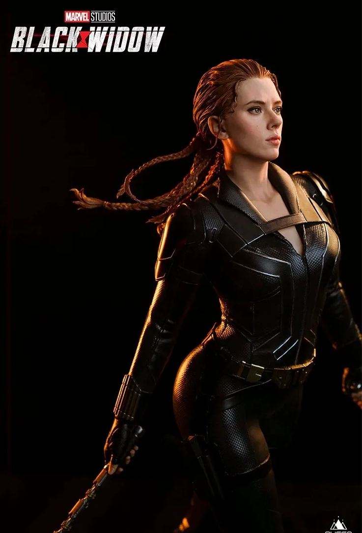 [In stock] QUEEN STUDIOS genuine authorized Marvel QS Black Widow 1:4 full body portrait figurine-Statue Master
