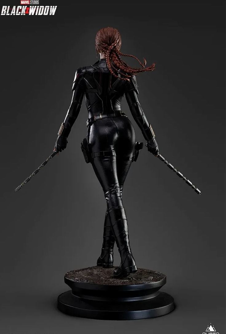 [In stock] QUEEN STUDIOS genuine authorized Marvel QS Black Widow 1:4 full body portrait figurine-Statue Master