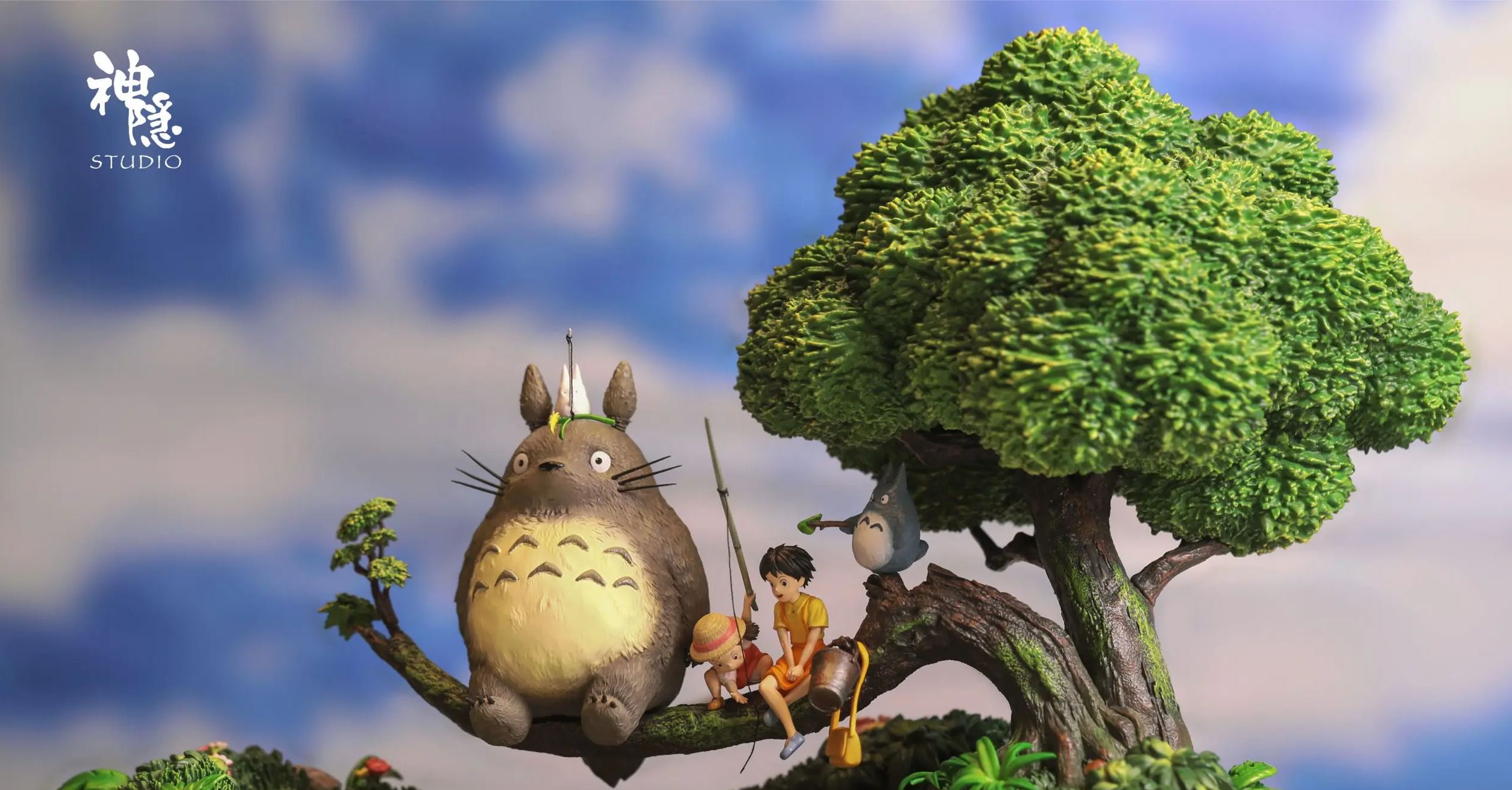 Shen Yin Studio - My Neighbor Totoro The cozy moments of midsummer Statue 